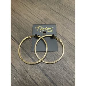 NWT Thalia Sodi Large 60mm Gold Hoop Earrings